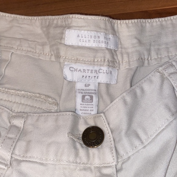 Charter club 6P clam digger - Picture 3 of 4